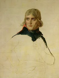 Unvollendetes Porträt von General Bonaparte (1769-1821) ca. 1797-98